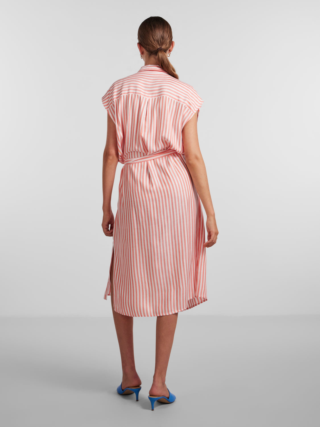PCKORAH Dress - Hot Coral